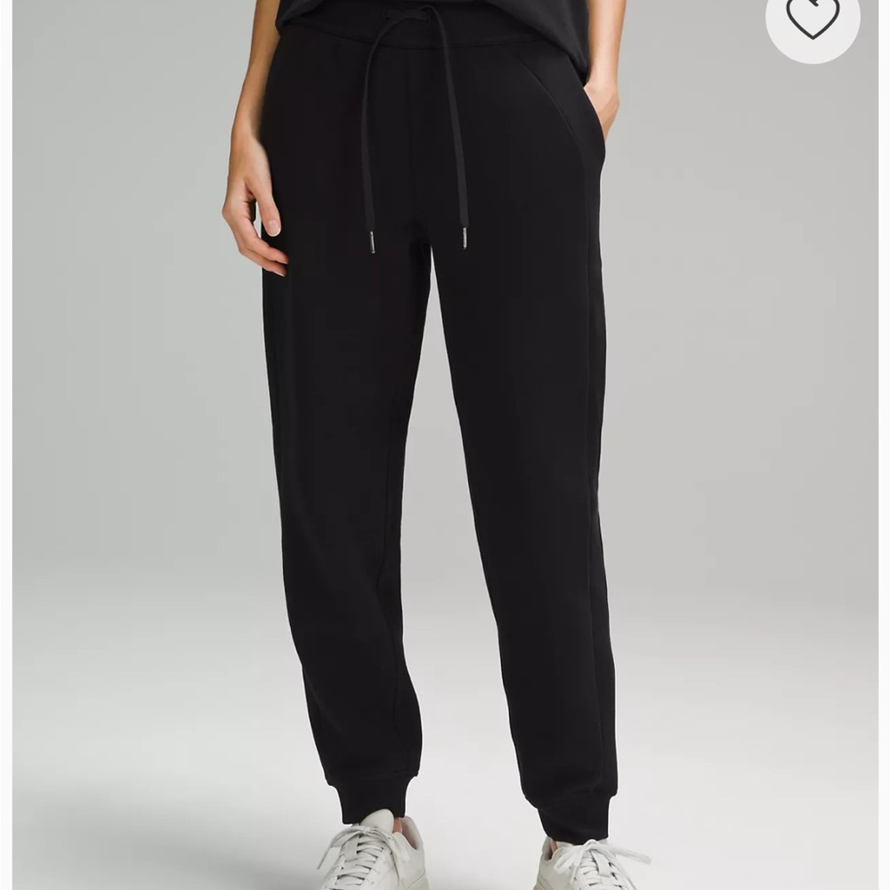 Lululemon Black Scuba High Rise Jogger- NWT